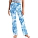 thumbnail image 1 of Odeerbi 2-13 Años Niñas Pantalones de Yoga de Pierna Ancha Tie-Dye Entrenamiento Baile Pantalones Deportivos Lindos Elasticidad Cintura Alta Pantalones de Pierna Recta, 1 of 9