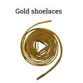 thumbnail image 3 of NEW Strings Shoelaces Thin Flat. Silver or Gold. 45 inch. (MPN:1 Pair Gold 1 Pair Silver Laces;), 3 of 4