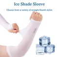 thumbnail image 7 of Cooling Arm Sleeves Cover Sports UV Physical Sun Protection Outdoor Unisex W2, 7 of 7