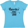 thumbnail image 3 of Inktastic Hawaii Since 1959 Women's V-Neck T-Shirt, 3 of 5