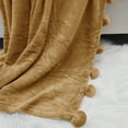 thumbnail image 3 of Home Soft Things Pompom Throw - Amphora - 50" x 60", 3 of 7