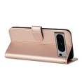 thumbnail image 7 of Allytech Slim Wallet Case for Google Pixel 8 Pro, [Embossed Pattern PU Leather] [ Card Slots & Cash Pocket & Magnetic Clasp], Kickstand Shockproof Anti-Scratch Protective Fashion Case, Rosegold, 7 of 7
