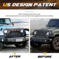 thumbnail image 4 of AMERICAN MODIFIED Grill avant Goliath Compatible avec Jeep Wranglers 07-18, 4 of 11