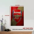 thumbnail image 3 of Arsenal Canvas Wall Art by Mavis Print- 12x16 inches Football Wall Decor | UV & Water Resistant HD Printed & Wooden framed Wall Art | Modern Wall Decor for Gift | Made in USA, 3 of 5