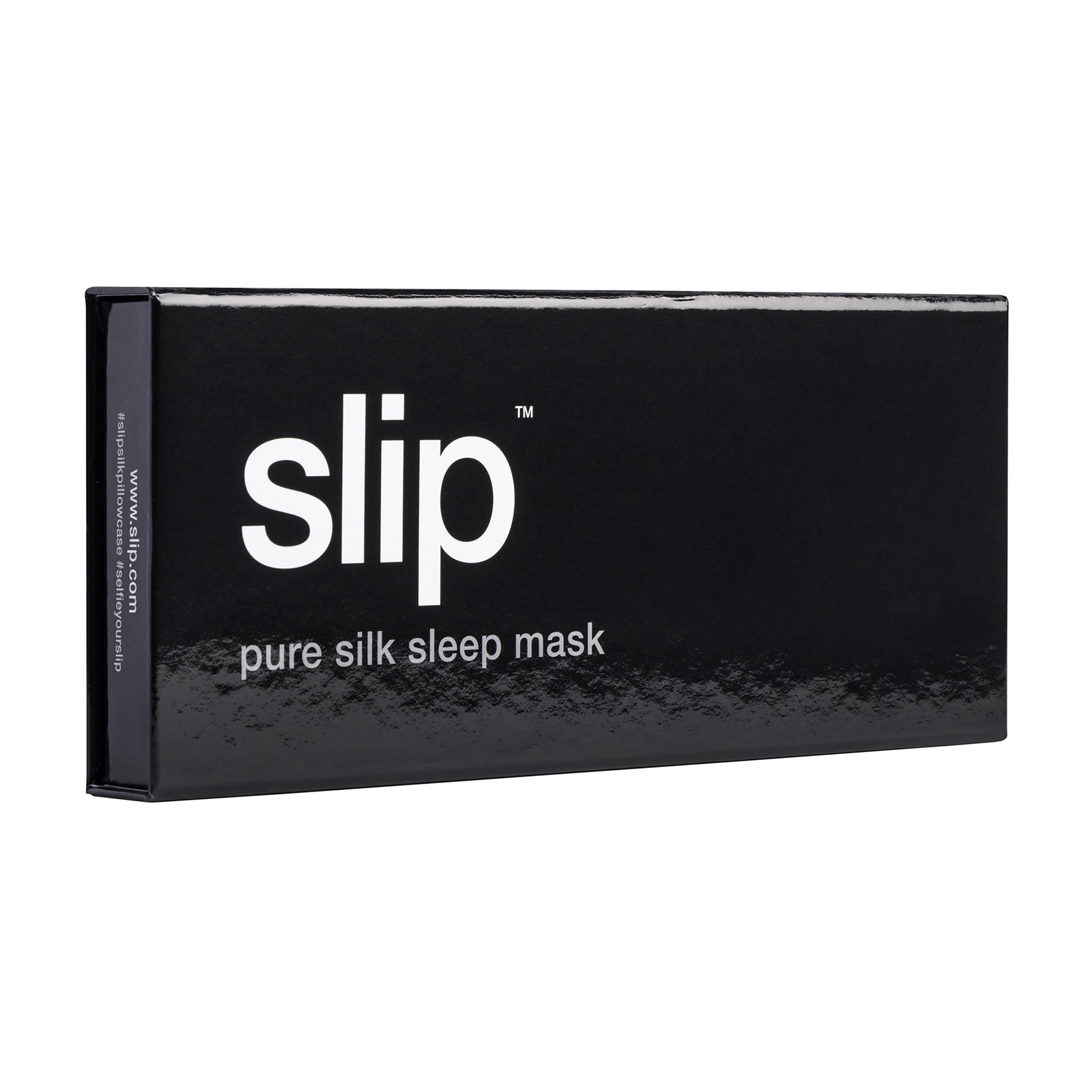 Slip Pure Silk Sleep Mask with Elastic Band, Reduce Stretching, Navy 