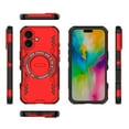 thumbnail image 4 of Designed for iPhone 16 Plus Heavy Duty Magnetic Phone Case,Compatible with Mag-safe,Military Grade Drop Protection,Dropproof Anti-fall Tough Rugged Durable Shockproof Phone Case,Red, 4 of 8