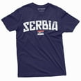 thumbnail image 4 of Men'S Serbia T-Shirt Serbian Flag Coat Of Arms Tee Shirt Srbijasoccer Football Tee (Medium Grey), 4 of 6