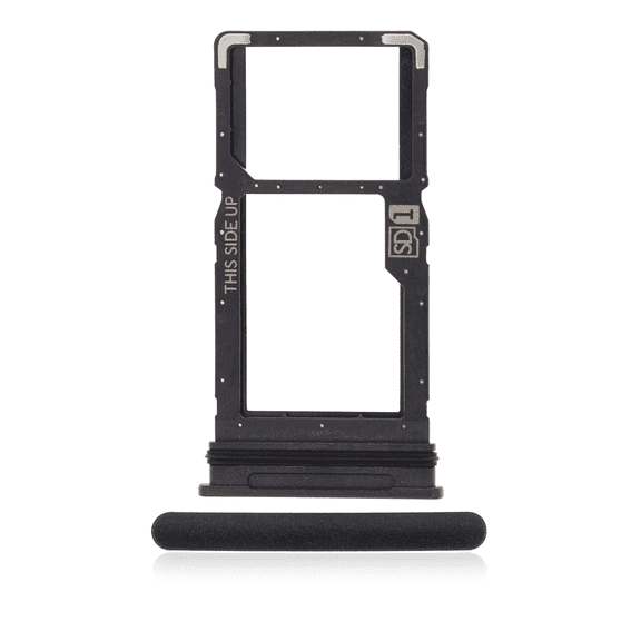 Replacement Single Sim Card Tray Compatible For Motorola Moto G 5G (XT2113-3 / 2020) / One 5G Ace (XT2113-1/2 / 2021) (Volcanic Gray)