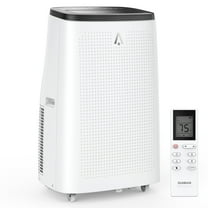 Zzistar 14,000 BTU Portable Air Conditioner, 3 in 1 700 Sq. ft Quiet AC Unit with Remote Control, Built-in Dehumidifier, Fan