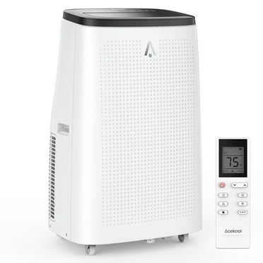 Portable Air Conditioners 14000 BTU 3-in-1 AC Unit with Fan & Dehumidifier, Cools up to 750 sq. ft. Air Cooler with Universal Casters, LED Display Full-Function, Remote Control, 24H Timer