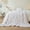 White, variant on XeGe Fluffy Faux Rabbit Fur Bed Blanket, Soft Stripe Plush Fuzzy Throw for Couch Sofa, Decorative Shaggy Throw Bedroom Living Room, Large Furry Blanket Kids Girls Teens Adults, 60x90, Burnt Orange