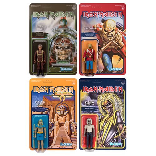 iron maiden reaction figures