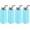 Blue, variant on 4 PCS 500ML(17oz) Push Down Alcohol Dispenser Pump Liquid Press Empty Bottles Refillable Container for Acetone Cleanser Nail Polish Remover, Yellow 500ML (17oz)