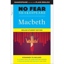 Sparknotes No Fear Shakespeare Macbeth: No Fear Shakespeare Deluxe Student Editions - Shakespeare Side-By-Side Plain English, Book 28, (Paperback)