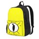 thumbnail image 3 of Mochila Bill Cipher Gravity Falls para mujer, mochila con estampado de tendencia, mochila escolar para estudiantes, mochila para portátil, bolso de hombro impermeable para adolescentes, 3 of 5
