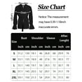 thumbnail image 6 of FEOYA Ruffle Shirt for Men Victorian Renaissance Shirt Pirate Shirts Long Sleeve Steampunk Vampire Shirt Gothic Blouse Long Sleeve Viking Top with Belts XL, 6 of 6