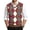105#Vermilion, variant on Mens Sweater Vest Argyle Plaid V Neck Knit Pullover Sleeveless Christmas Pattern Warm Casual Commute Waistcoat Tops