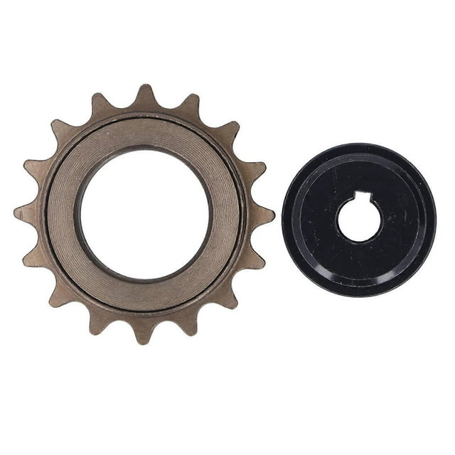 Adaptateur de roue libre 16 dents en acier noir pour entraînement à gauche, pour modèles MY1016Z, MY1016, MY1018, MY1020