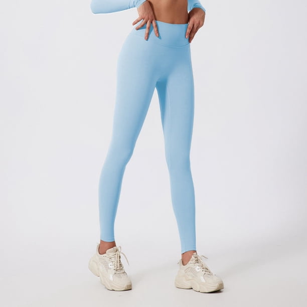 MKLEKYY Leggings de cintura alta para mujer, cómodos y elásticos, en tallas y colores versátiles. 4015