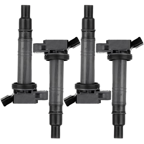 SCITOO 100% New 4pcs Ignition Coil Set Compatible with Scio-n/Lexu-s/Toyot-a 2003-2010 Automobiles Fit for OE: UF495 5C1419