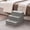 Gray, variant on Kings Brand Furniture Wood 3-Step Stool 14"H for Bedroom Kitchen, Cherry