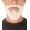 White, variant on HPO Adult Men's Synthetic Hair White Beard Cosplay Facial Hair Multiple Color Options