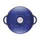 thumbnail image 3 of Olla/Cacerola Farberware. Hierro fundido Pre-curado con tapa, 26cm / 4.5L. Color azul., 3 of 6