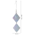 thumbnail image 3 of Bird Repellent Laser Reflective  Sheet Hanging Wind Twisting Scare Bird Rods Deflectors Decoys. Decorative Bird Deterrent to Protect Home and Garden (a Set Of 8 Strings), 3 of 8