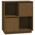 thumbnail image 1 of vidaXL Buffet Miel Brun 74x35x80 cm Pin Massif, 1 of 5