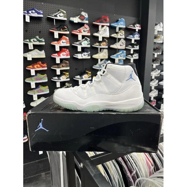 N I-K-E A i r-Jor-dan 11 Retro High Legend Blue (2014) Size 14,
