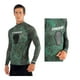 thumbnail image 4 of Playera para Caballero Cressi Rashguard Hunter Manga Larga Talla XXL Verde, 4 of 4