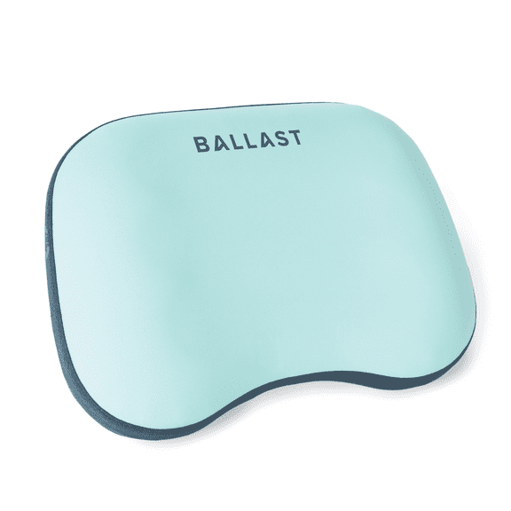 Ballast Standard Beach Pillow Inflatable , Camping Pillow, Pool Pillow, Ultra Soft and Durable Pillow That Wont Blow Away on Windy Beaches