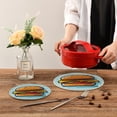 thumbnail image 7 of Coolnut Hamburger Trivets Pot Holders Set of 2 Potholders for Kitchens Pure Cotton Thread Weave Trivets,Hot Pads for Kitchens,Coasters,Placemats,Spoon Rest for Cooking Home Decor, 7 of 7