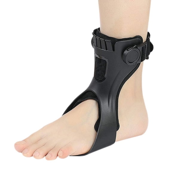 AFO Foot Drop Brace AFO Brace Drop Foot Orthosis for Hemiplegia Stroke Varus Foot Improve Walking Gait, Effective Relieve Pain for Walking with Shoes, Lightweight & Invisible ( Left foot , M)
