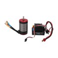 thumbnail image 3 of Kit ESC de motor sin escobillas ANGGREK 3300KV Resistencia de corriente fuerte Disipación de calor Alta torsión para 1/10 RC Car, 3 of 8