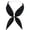 Black, variant on Ladies Bow Tie Classic Shirts Bow Tie For Women Business Bowknot Solid Bow Ties JK Butterfly Suits Bowties