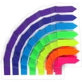 thumbnail image 1 of Sticky Notes Flags, 7 Color Index Tabs Index Flag Bright Colors Page Index Stickers Translucent Page Makers for Page Bookmarks-Arrows, 1 of 7