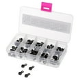 thumbnail image 3 of Langgg 100pcs Rod Repair Kit Mixed Size Fishing Rod Guides Line Ring Tips 3.1-4.6mm, 3 of 9