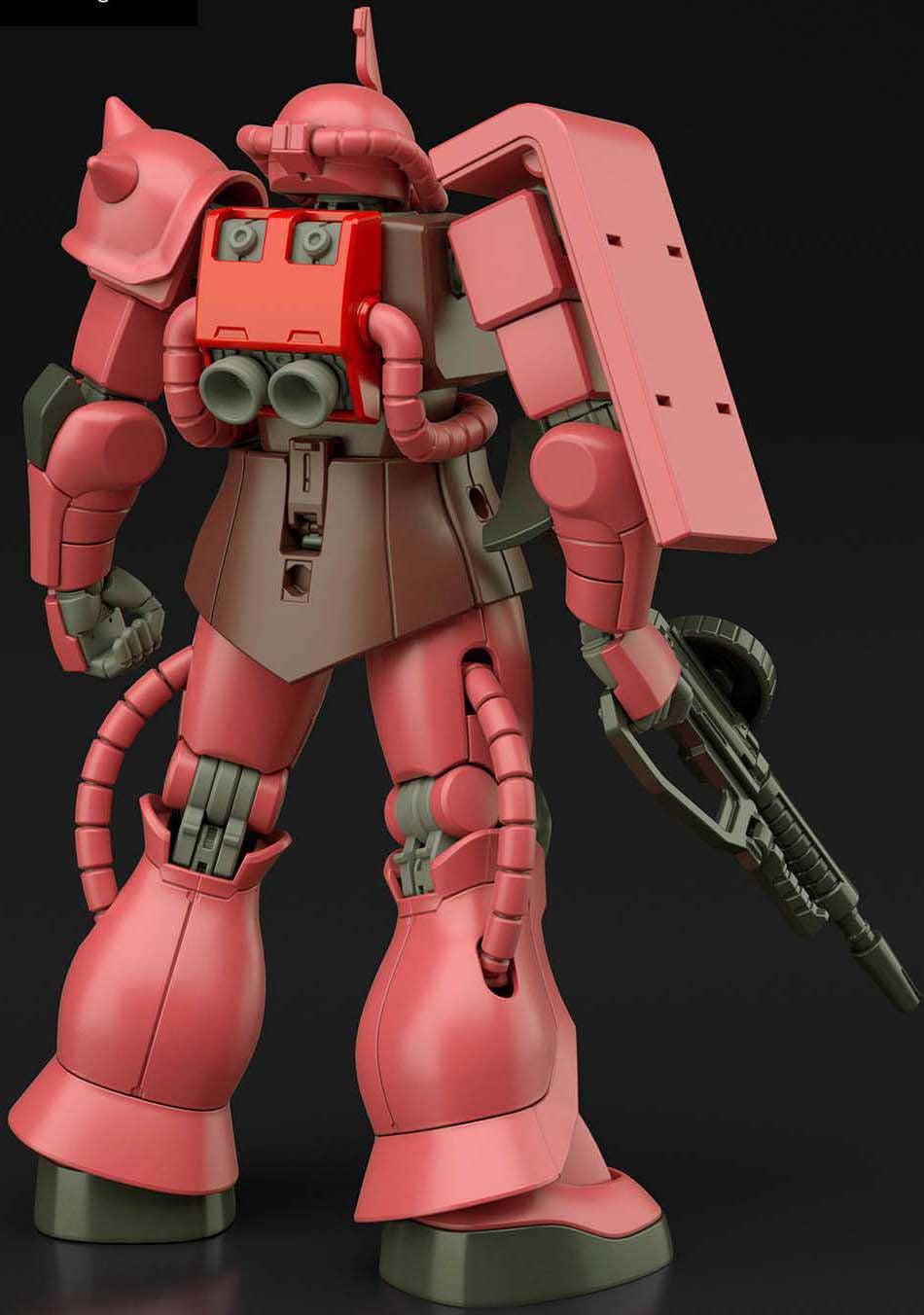 Bandai Hobby Gundam HGUC #234 MS-06S Zaku II Char Custom HG 1/144 Model Kit