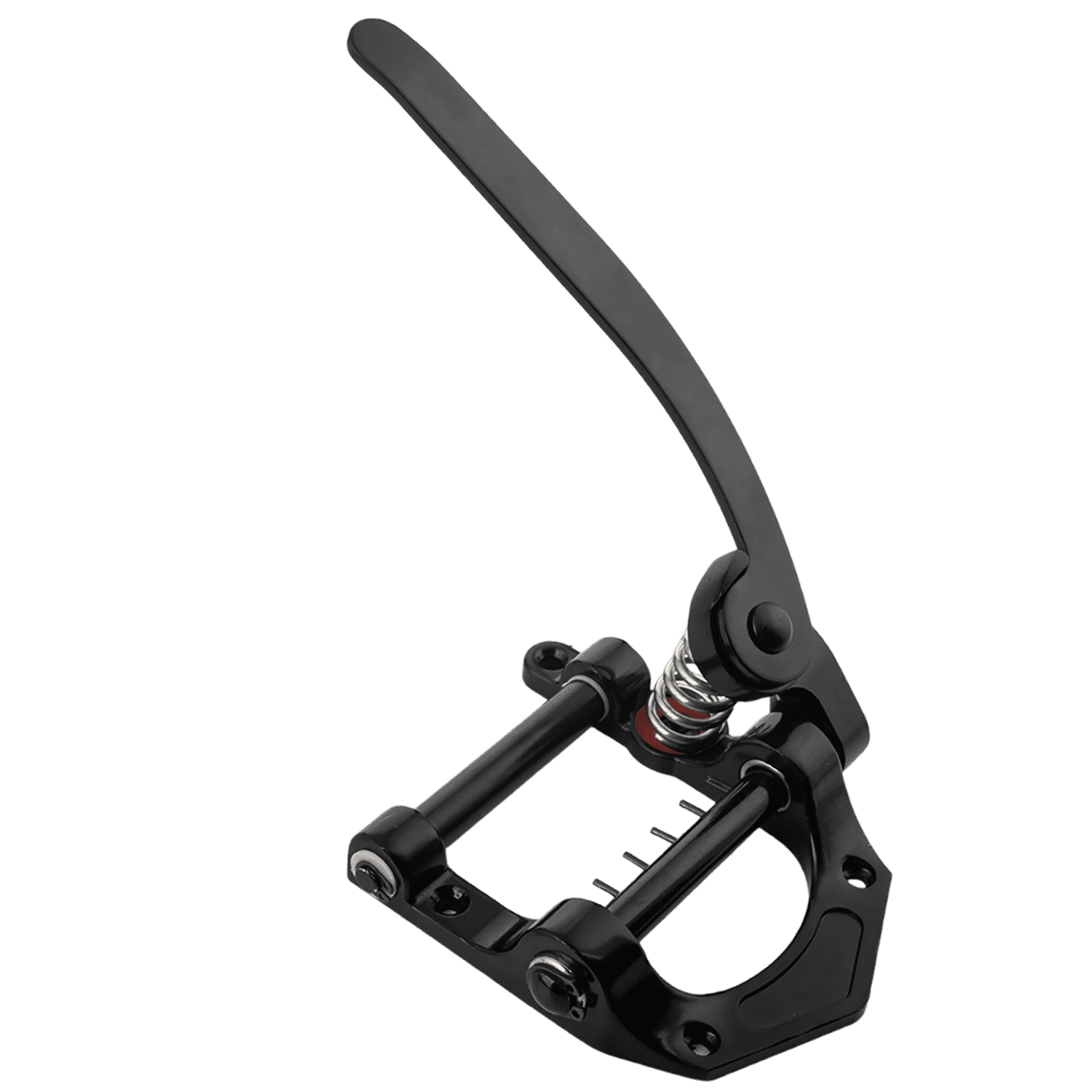 LOOKSEVEN Electric Guitar Tremolo Vibrato Tailpiece Bridge for Les Paul Tele SG Style Flat Top - Black
