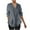Gray, variant on Maean Womens Plus Size Blouse Button down Collared Long Sleeve Casual Work Tops Loose Shirts S-4XL