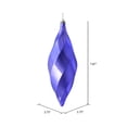 thumbnail image 2 of Vickerman 8" Lavender Shiny Swirl Finial Ornament, Pack of 6, 2 of 3