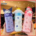 thumbnail image 2 of Taza térmica de acero inoxidable para niños, termo portátil de Sanrio de dibujos animados, taza de agua caliente para estudiantes, regalo de Melody Kuromi, 2 of 4