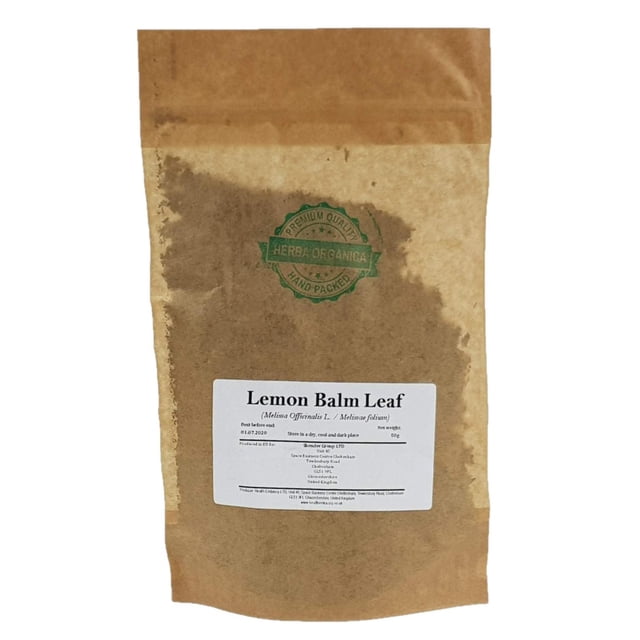 Lemon Balm Leaf - Melissa Officinalis L # Herba Organica # Balm Mint, Balm, Common Balm (50g)