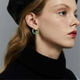 thumbnail image 1 of WIFKLSIIPG 1 Paire de Boucles d'Oreilles Fleur Boho Printemps et Été Fleurs Colorées Boucles d'Oreilles Perlées pour Femmes Boucles d'Oreilles Rondes Perlées, 1 of 5