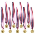 thumbnail image 4 of 10 Uds. De premios, medallas doradas, deportes, medallas de ganador, concursos, premios de recuerdo, 4 of 5
