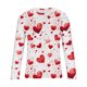 thumbnail image 4 of Blusas y camisas de manga larga y cuello redondo para hombre, camisetas casuales con estampado de moda y cuello redondo, blusas de licra de manga corta para hombre., 4 of 5