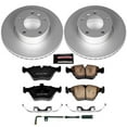 thumbnail image 2 of PowerStop Front Geomet Coated Brake Rotor and Pad Kit Fits: BMW Select Models CRK628, 2 of 5