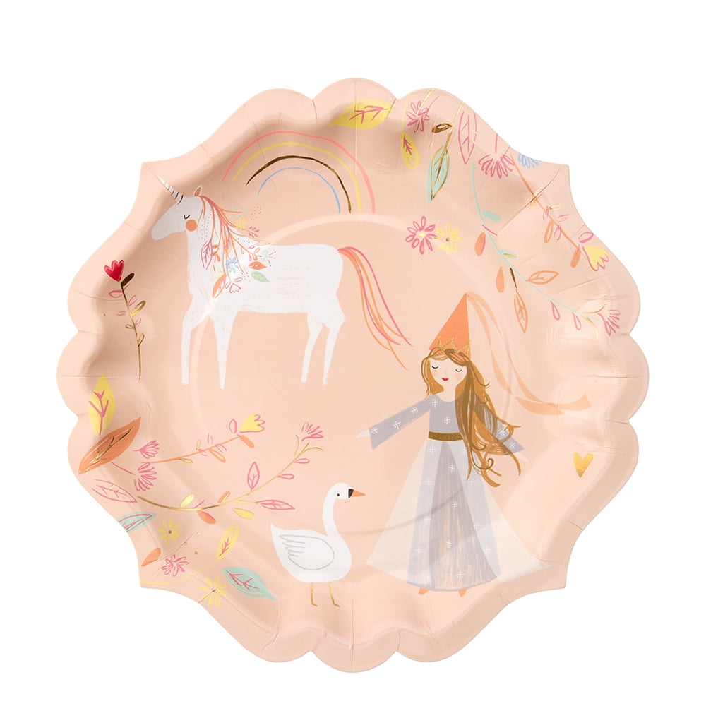 Meri Meri Magical Princess Large Plate, 8ct