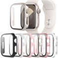 thumbnail image 1 of Paquete de 6 fundas QCKANLJ compatibles con Apple Watch de 40 mm con cristal, 1 of 7